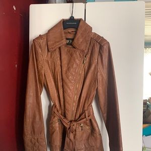 NWT Guess leather Jacket from Wilson’s